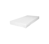 Matela 1463 60x120 Enroulable Moelleux Polyester Structure en Mousse Blanc