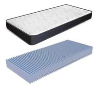 Matela Miasuite Sogni Italiani Summit _H22 80x190cm Mousse à Mémoire de Forme Blanc G