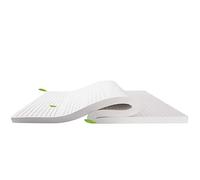 Matelas 100 % latex naturel 100 x 90 cm - Respirant et confortable pour soulager les douleurs dorsales Solution de sommeil écologique en caoutchouc naturel pur