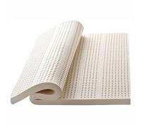 Matelas 100 % latex naturel 80 × 240 cm - Matelas rafraîchissant pour lit simple - Coussin de soutien en caoutchouc pur épais - Solution de sommeil pour la maison et la chambre à coucher