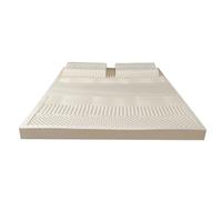 Matelas 100 % latex naturel - Design nid d'abeille respirant, doux et durable, non déformable, idéal pour grand lit 140 x 200 cm / 55x79in - Parfait pour un meilleur sommeil et un meilleur confort