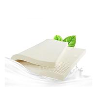 Matelas 100 % latex naturel - Design orthopédique à 7 zones moyennement doux, housse amovible, épaisseur de 7,5 cm, confort et soutien pour un meilleur sommeil - Taille 180 x 200 cm