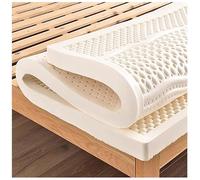 Matelas 100 % latex naturel - Frais et offrant un bon maintien, coussin épais de 7,6 cm pour la chambre à coucher, caoutchouc pur, 170 x 220 cm pour un confort et une qualité de sommeil ultimes