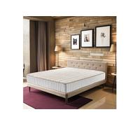 Matelas Orthopédique 120x190 x 22 cm - Ferme - Face Hiver Laine - Ame Poli Lattex Haute Densité - Hypoallergénique