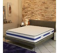 Merinos Matelas Lattex Blue 120x190 cm épaisseur 29 cm Face Hiver Lin Soutien ferme