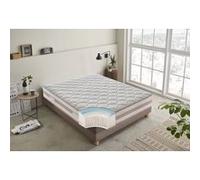 Matelas 120x190 cm mémoire de forme avec 9 zones de confort - épaisseur 25 cm