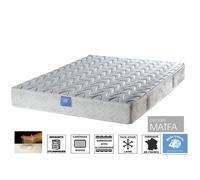 Matelas 120x190 Ressorts + Mémoire de forme - Soutien ferme - BELLE LITERIE Forum Visco - Épaisseur 22cm - Fabriqué en France