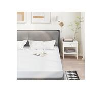 vidaXL Protège-matelas 120x200 cm Imperméable Blanc