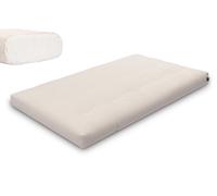 Matelas 120x200 naturel - Futon Medium Natural - Pascall Ecru