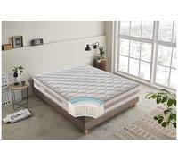 Matelas 120x200 - relax - à ressorts ensachés indépendants à 9 zones et mémoire de forme