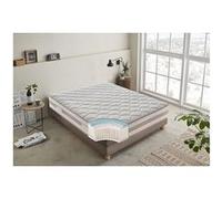 Matelas 120x200 - relax - à ressorts ensachés indépendants à 9 zones et mémoire de forme G