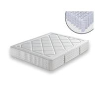 Matelas 120X200 SEVILLA Epaisseur 31 CM - Rembourrage super doux sur deux faces - Ressorts ensachés -Dureté moyenne