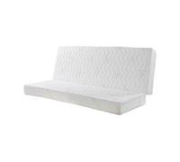 Matelas 130 x 190 cm clic-clac aloe vera ép.16cm - ALOHA de NATUREA
