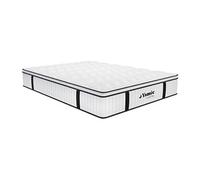Matelas 140 x 190 cm anti-feu ressorts ensachés et surmatelas intégré ép.28cm - DELICE de YSMEE HÔTEL