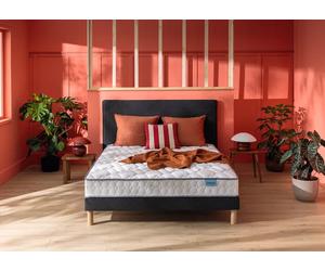 Matelas 140 x 190 cm blanc - Merinos Morning Routine