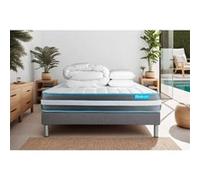 PACK BODYFORM 140x190 Memoire de forme 3 zones + 2 oreillers + couette