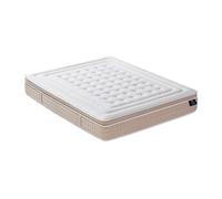 Matelas 140 x 190 cm hybride ressorts ensachés 7 zones et gel à mémoire de forme rafraichissant ép.30cm - NAZILI de YSMEE