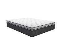Matelas 140 x 190 cm hybride ressorts ensachés et surmatelas intégré ép.30cm - GAMIANI de YSMÉE