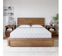Matelas 140 x 190 cm Matelas à Ressorts ensachés dureté H3,DEWINNER Matelas 7 Zones Hauteur 18 cm,Housse Amovible et Lavable