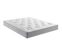 Matelas 140 x 190 cm - Ressorts ensachés - 26 cm - Mi-ferme - SIMMONS - SW4