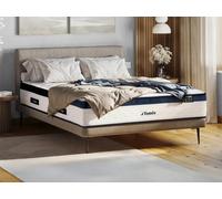 Matelas 140 x 190 cm ressorts ensachés 5 zones coutil rafraichissant ép.28cm - KOROVOU de YSMÉE