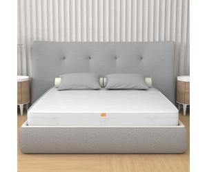 Matelas 140 x 200 cm, 10 cm de haut, pour canapé-lit, pliable, avec revêtement en Aloe Vera, hypoallergénique et anti-acarien Plus H10