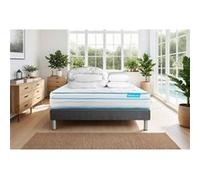 Pack BODYZONE+ 140x200 Ressorts ensachés, visco 5 zones Ultra épaisseur + Couette + 2 oreillers