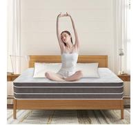 Matelas 140x190 cm - Ep 23 cm - YIDATONG - luxe - Mémoire de forme et ressorts ensachés - 8 zones de confort