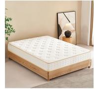 Matelas 140x190 cm Épaisseur epaisseur 18 cm Mousse à Mémoire Double Face Disponible STANEW -Juvénil - idéal pour les lits gigognes