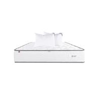 Matelas 140x190 cm,Iris,20 cm,mémoire de forme,ferme,face été/hiver + 2 oreillers