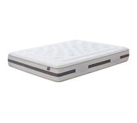 Matelas 140x190 cm - Kuo Dream - En mousse - H27 cm - Mémoire de forme - Latex et tissu bamboo - Oeko-Tex 100 - BIO NATUR