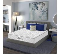 Matelas 140x190 cm Memoire de Forme Hybride Mousse & Ressorts Ensachés Épaisseur 28 cm Fermeté Moyenne Certifié Oeko-Tex