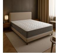 Matelas 140x190 cm Mousses face de contact latex me Aertech 100 polyurthane - Soutien Trs Ferme - 7 Zones de Confort -...