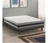 Matelas 140x190 COZY RELAX - Confort universel pour tous - Double face enveloppante Mémoire de forme et ferme HD - Epaisseur 21cm