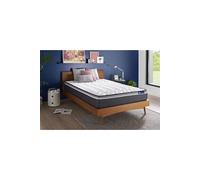 Actisom Matelas 140x190 Ressorts Ensachés + Mémoire De Forme Maxi Épaisseur 7 Zones De Confort