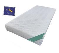 Matelas 140x190 Soutien Ferme - Déhoussable - Housse Lavable à 30° - Mousse Poli Lattex Indéformable - Hauteur 19 cm Relax King 140 x 190