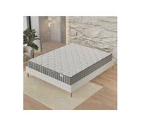 Matelas 140x190cm-Epaisseur 22cm-Mousse à mémoire de forme et Mousse Haute Densité