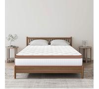 Matelas 140x200 cm-ép 26 cm- Mousse à mémoire de forme-Antibactérien et anti-acariens-Ressorts ensachés- Respirant et confortable