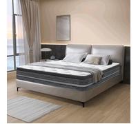 Matelas 140x200 cm - Ép 31cm - Ressorts Ensachés - 8 Zones -Matelas Hybride Haute Résilience - Moyenne Ferme -literie de luxe