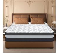 Matelas 140x200 cm, Épais 30cm - Mousse A Mémoire De Forme Adaptabilité Optimale - Système Mousse HR - Luxe 10 Zones - Oeko Tex
