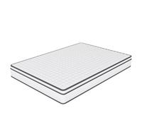 Matelas 140x200 cm, LUMINARIX , Épaisseur 25 cm, Mousse à Mémoire, Matelas à ressorts, Super Soutien , Conception Ergonomique
