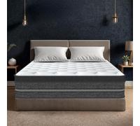 Matelas 140x200 cm, Luxe matelas Hybride en Mousse à mémoire de Forme à Ressorts Ensachés, Matelas 2 Personnes, 10 Zones Soutien Parfait, Certifié Oeko-Tex, Haute Resilience Ultra Respirante, Ép 30cm