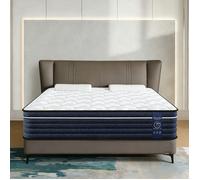Matelas 140x200 cm, Luxe Mousse à Mémoire de Forme, Épais 30cm, Fermeté Moyenne, 10 Zones Soutien Parfait,Durable et Respirant