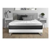 Matelas 140 x 200 cm Mousse polyuréthane à mémoire de forme VITAL SOFT - 24 cm - Ferme - Zones de confort : 7 zones de confort