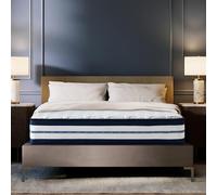 Matelas 140x200 cm, Mousse à Mémoire de Forme, Luxe Matelas à Ressorts Hybride, Ergonomie 10 Zones, Fermeté Moyenne H3, Respirante, Antibactérien, Hypoallergénique, Certifié Oeko-Tex, Ép 26cm