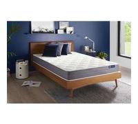 ACTISOM Matelas Ressorts ensaches et memoire de forme 140x200 cm 5zones de confort