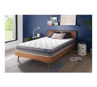 ACTISOM Matelas Ressorts ensaches et memoire de forme 140x200 cm Maxi epaisseur 5zones de confort
