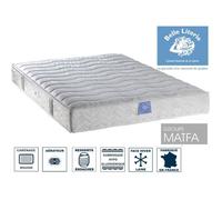 Matelas 140x200 cm Ressorts ensachés - Soutien ferme - Indépendance de couchage - BELLE LITERIE Passion - Ép epaisseur 22 cm -