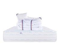 Matelas 140x200 cm, Thermotec, 24 cm, mémoire de forme, ferme, face été/hiver + 2 oreillers + couette G