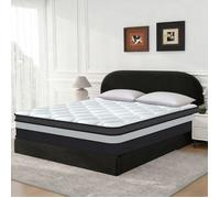Matelas 140x200 cm - Très Épais 30 cm - mémoire de Forme - luxe - Anti-acariens - 8 Zones - Ressorts ensachés - Fermeté Moyenne